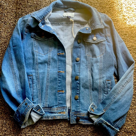 NWT Jean Jacket - Picture 1 of 3